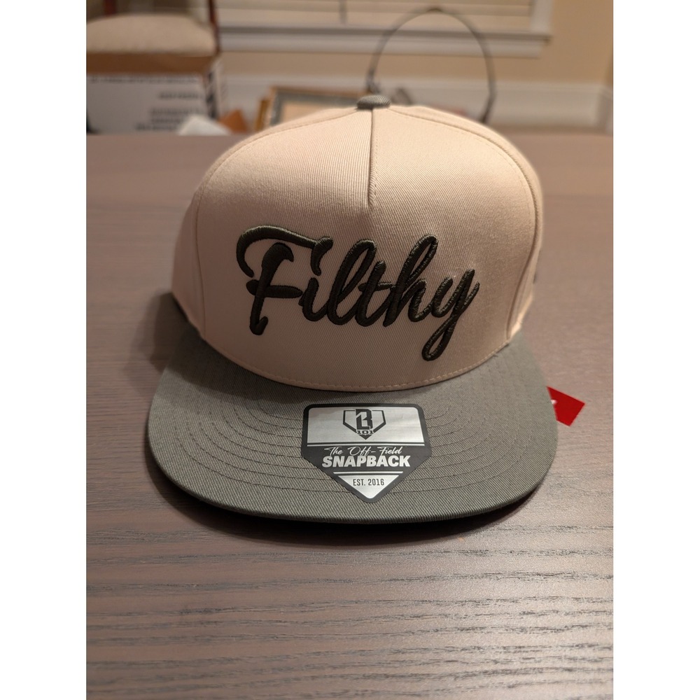 Baseball Lifestyle 101 Filthy Off Field Snapback Hat Cream Green HAFLTHCRGRN NEW